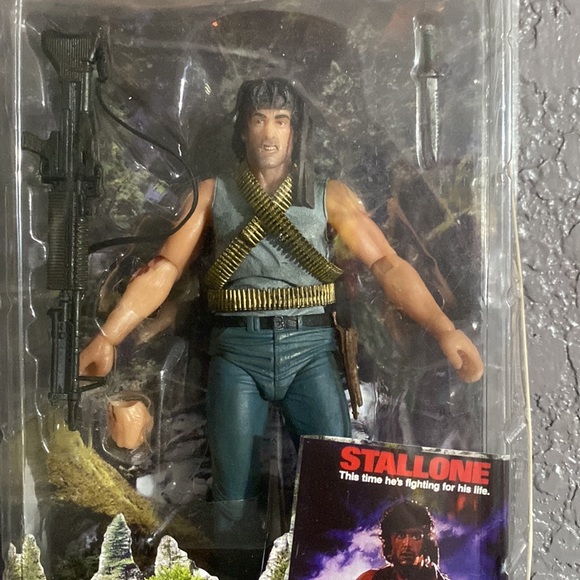 John J. Rambo 1982 Toy Figure - Picture 2 of 3